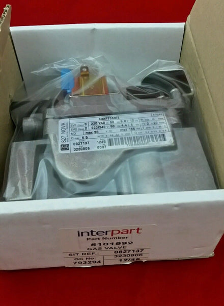New POTTERTON 5101592 GAS VALVE ELECTRONIC (Genuine Spares)