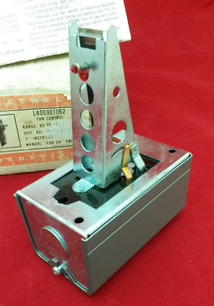Honeywell Fan Control L4068E1062 Ideal 170642 Manual Control On - Off