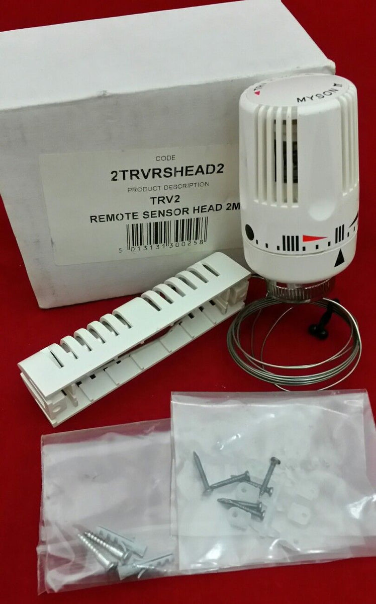 New Myson TRV2 2M Radiator Valve Remote Sensor Head