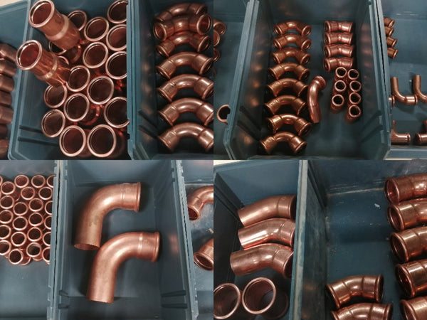 Job lot of assorted Xpress pressfit fittings