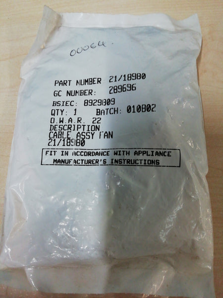 POTTERTON 21/18980 CABLE ASSEMBLY (Genuine Spares)