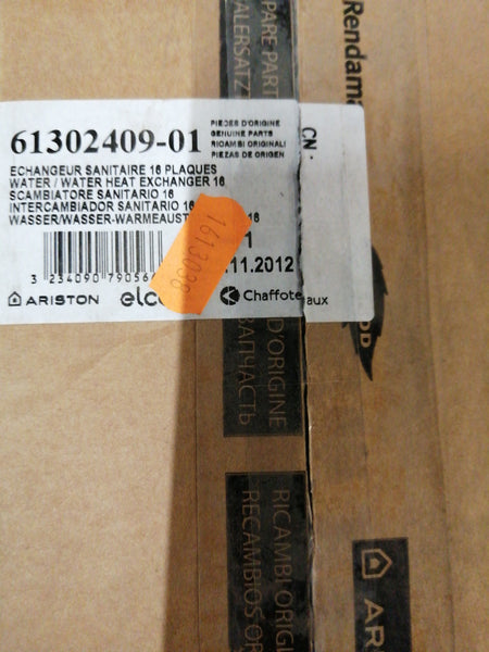 New ARISTON 61302409 WATER / WATER HEAT EXCHANGER
