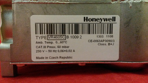 SIME 6089711 HONEYWELL GAS VALVE VR4605CB (Genuine Spare)
