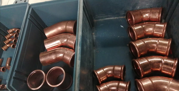 Job lot of assorted Xpress pressfit fittings