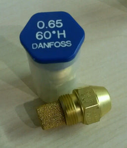 Danfoss Oil Boiler Burner Nozzle 0.65 x 60 H USgal/h Jet 0.65 Nozzel 2.67 Kg/h