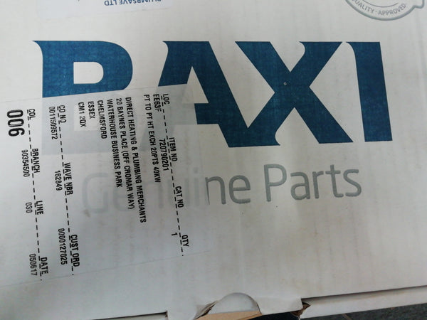BAXI 720790201 PT TO PT HEAT EXCHANGER 20PTS 40KW (Genuine Spares)